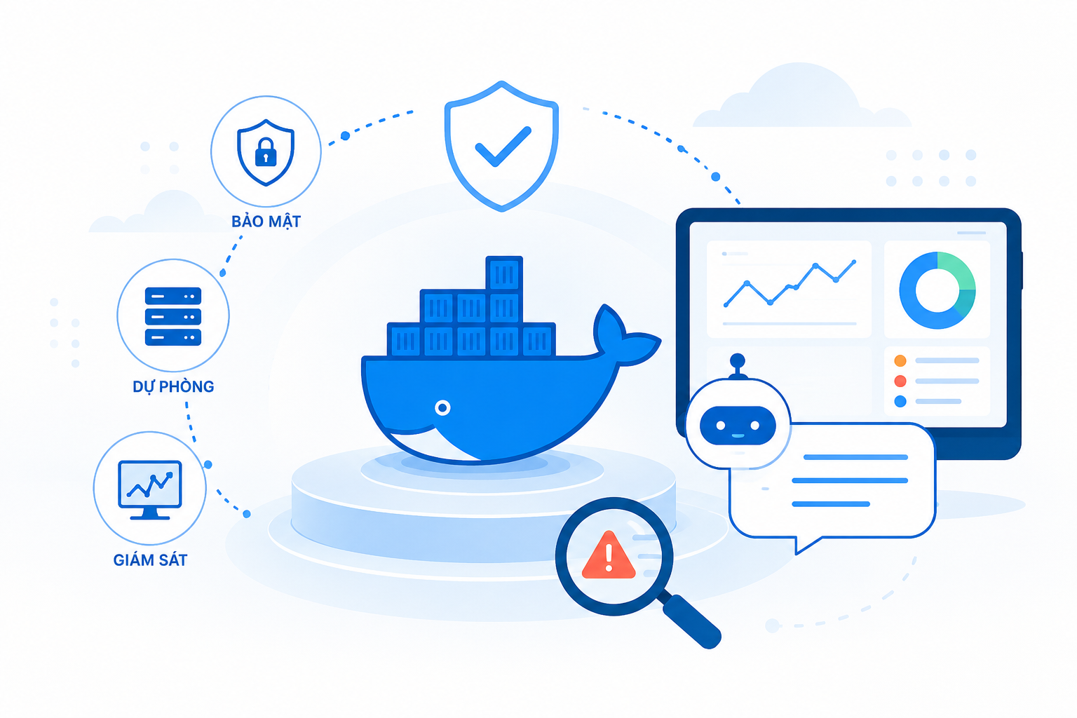 Đưa trí tuệ nhân tạo vào giám sát Docker: Giải pháp giúp doanh nghiệp vận hành hệ thống an toàn và ổn định hơn